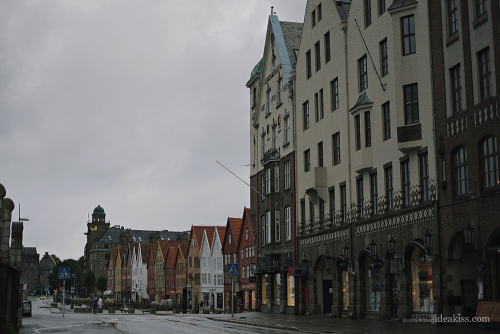 rainy Bergen, Norway