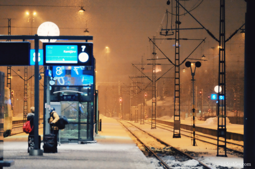 night, Helsinki