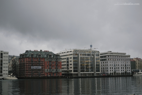 rainy Bergen, Norway